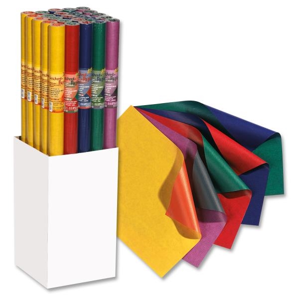 Papier-cadeau - Papier d'emballage - Papier-cadeau 200 x 70 cm Safari -  10 rouleaux, Hobby et loisirs