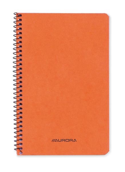 CARNET SPIRALE QUADRILLÉ AURORA