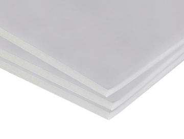 Feuille de carton plume Blanc 70x100cm épaisseur 3mm Ref-5154408 sur