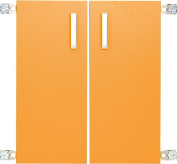 Image sur Portes pour armoires M, la paire orange