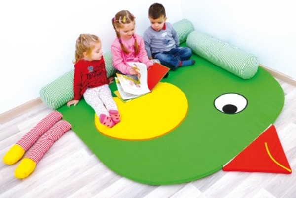 Image sur Tapis de jeu doux oiseau