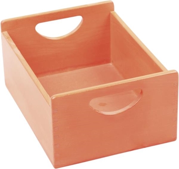 Image de Bac en bois orange