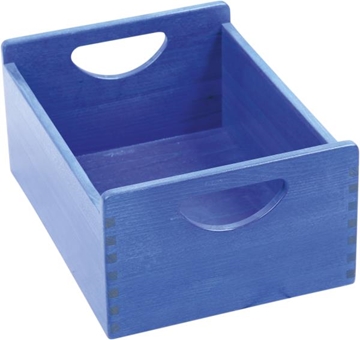 Image de Bac en bois bleu