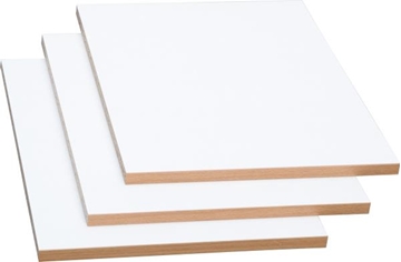 Image de Etagères pour armoire 9 compartiments - Blanc lot de 3