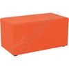 Image sur Pouf Inflamea double orange