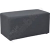 Image sur Pouf Inflamea double gris foncé