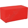 Image sur Pouf Inflamea double rouge