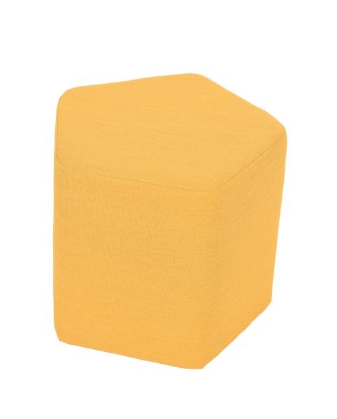 Image sur Pouf Inflamea à 5 côtés, jaune