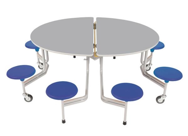 Image sur Table pliante RONDE Sico 8 enfants Ø 200 cm H 68 cm