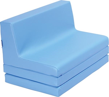 Image de Banquette dépliable bleue