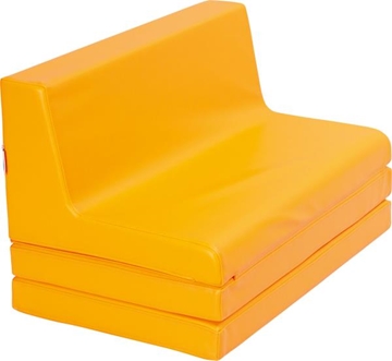 Image de Banquette dépliable orange