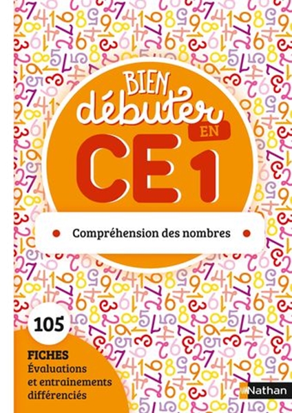 Image sur Bien débuter en CE1 - Compréhension des nombres - Fiches à photocopier