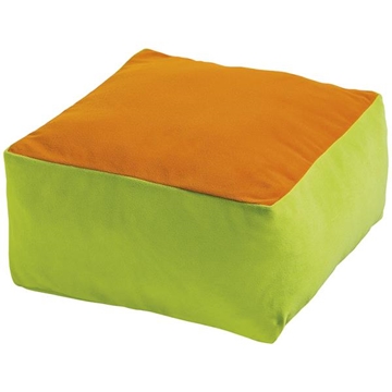 Image de Coussin carré bicolore