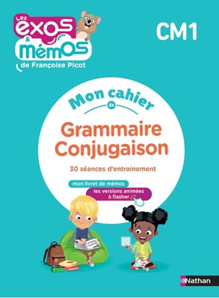 Image sur Exos et Mémos -  CM1 - Mon cahier de Grammaire-Conjugaison