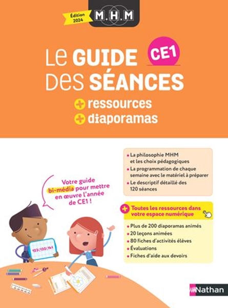 Image sur MHM -  CE1 - Guide des séances + Ressources - Nouvelle édition