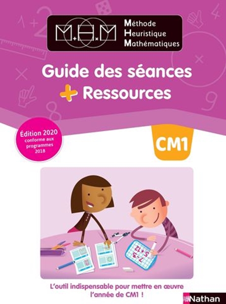 Image sur MHM Méthode Heuristique Mathématiques - Guide des  séances + Ressources CM1 - 2020