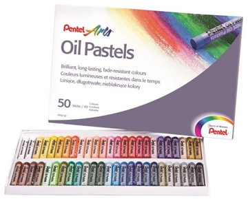 Image de Pastels à l'huile Pentel, boîte de 50