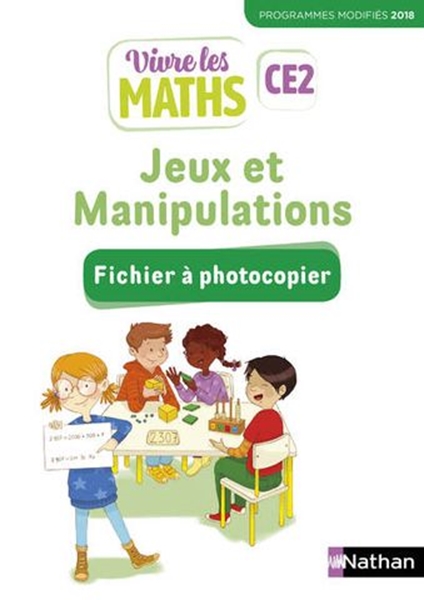 Image sur Vivre les maths - Fichier à photocopier - Jeux et manipulations CE2 2019