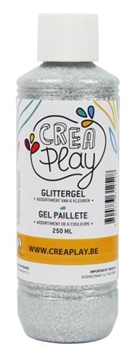 Image de Gel pailleté 250 ml argent