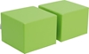 Image sur Poufs verts, lot de 2