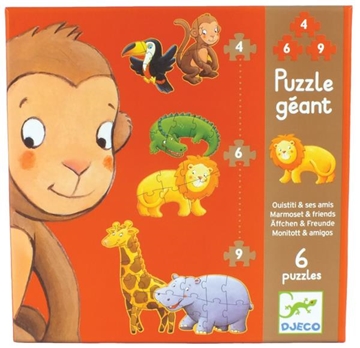 Image de Ouistiti et ses amis - Puzzle géant