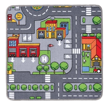 Image de Tapis de jeu  carré "la ville"