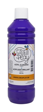 Image de Peinture acrylique brillante 500 ml violet