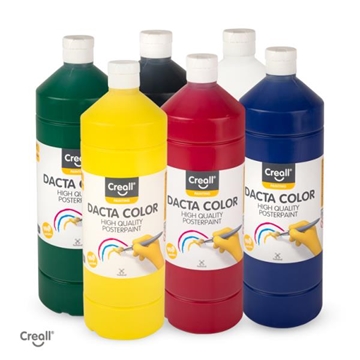 Image de Gouache Creall Dacta color, set de 6 x 1L