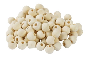 Image de Perles bois naturel 12 mm