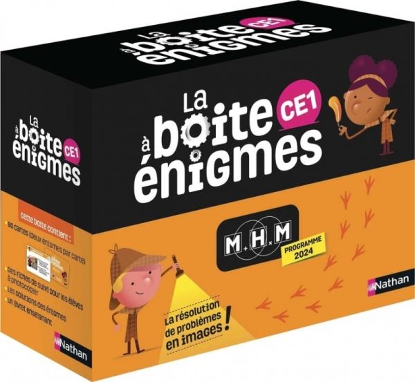 Image sur MHM -  CE1 - la boite à énigmes - Édition 2024