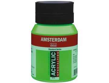 Image de Peinture acrylique Amsterdam 500 ml Vert Fluo