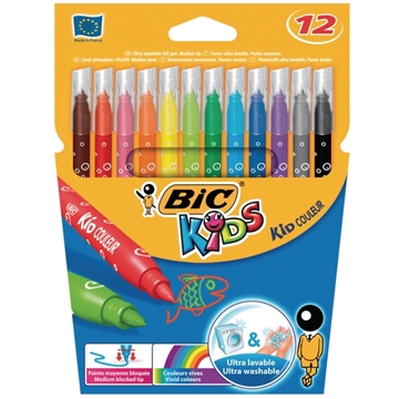 Image de Marqueurs Bic Kids, boite de 12