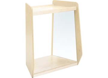 Image de Armoire Trapeze miroirs lateraux