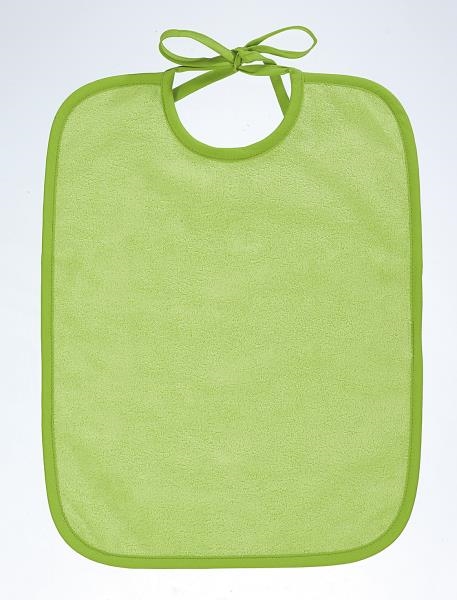 Image sur Bavoir imperméable, rubans - Citron vert