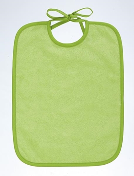 Image de Bavoir XL imperméable, pressions - Citron vert