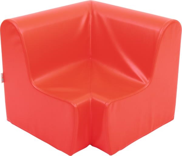 Image sur Fauteuil d'angle M - Rouge