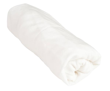 Image de Drap-housse 50x100 cm - Blanc