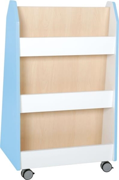 Image de Etagère-bibliothèque double face bleu clair