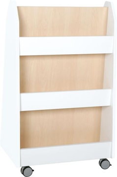 Image de Etagère-bibliothèque double face blanc