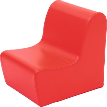 Image de Fauteuil 1 personne L - Rouge