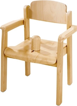 Image de Fauteuil Favorit avec bouton d'assise H.21 cm.