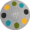 Image sur Tapis rond 8 places