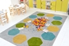 Image sur Tapis à motifs hexagonaux, 12 places