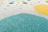 Image sur Tapis à motifs hexagonaux, 12 places