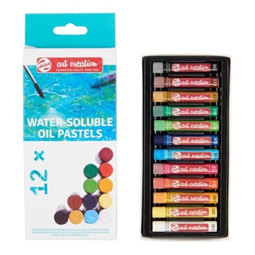 Image de Pastels à l'huile solubles à l'eau, set de 12