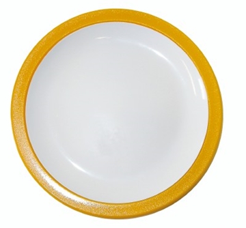 Image de Grande assiette jaune