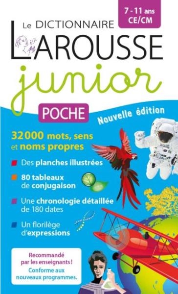 Image sur Dictionnaire Larousse Junior de poche 7/11 ans