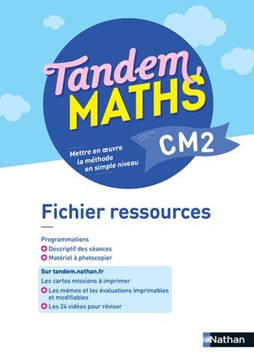 Image de Tandem Maths CM2 - Fichier ressources