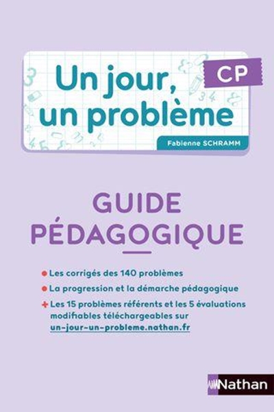 Image sur Un jour, un problème CP - Guide pédagogique + Cahier élève PCF