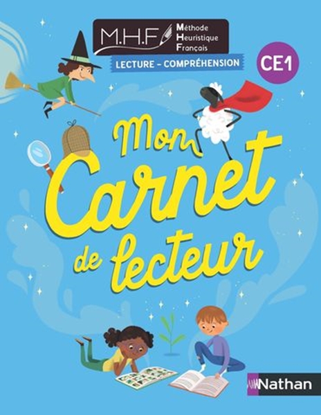 Image sur MHF - Lecture-compréhension CE1 - Mon carnet de lecteur